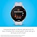 Garmin Forerunner® 955 Solar, GPS Running Smartwatch with Solar Charging Capabilities, Tailored to Triathletes, Long-Lasting Battery, Whitestone