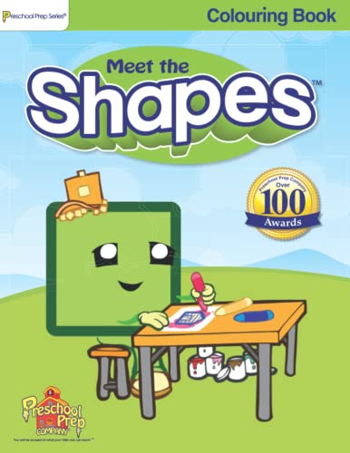 Meet The Shapes Colouring Book