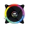 C3Tech - Cooler Fan Gaming F7-L120M 12cm - Com iluminação RGB 12v 1200RPM Multicor 5 41ECIFZBAUS. SL500 . SS100