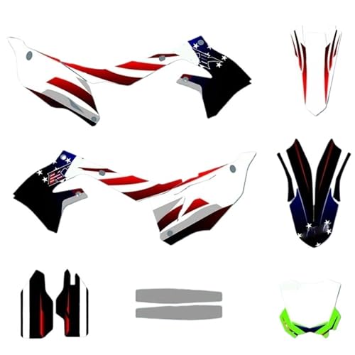 Autocollants KX 250F 450F pour relooker votre moto tout-terrain avant la course