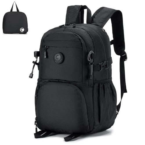 SPAHER 20L Mochila Viaje Cabina Avion 40x20x25 Ryanair Plegable Maleta Cabina Vueling Pequeña Bolsa Viaje Maleta Equipaje de Mano Impermeable Bolso Mochila de Senderismo para Hombre y Mujer