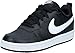 Nike Boy's Court Borough Low 2 (Big Kid) Black/White 6.5 Big Kid M