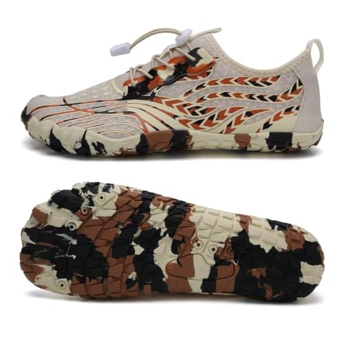 Image of Water Shoes for Men Barefoot Quick-Dry Aqua Sock Outdoor Athletic Sport Shoes for Kayaking, Boating, Hiking, Surfing, Walking