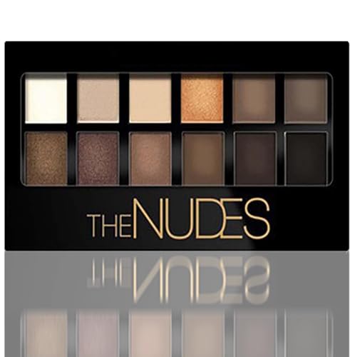 OlymGrow Smoky Brown Nude Eyeshadow Palette, 12 Highly Pigmented Matte, Perfect for Smoky Eye Looks, Waterproof & Long-Lasting Shades for Endless Possibilities - Achieve a Flawless Look That Lasts