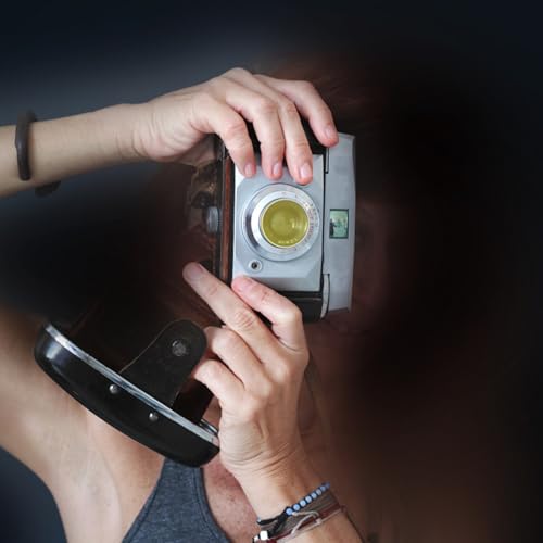 Image of 10pcs Sunset Lamp Film Color Correction Sheets Translucent Tint Film for Photography Lighting, Yellow 66mm Light Colour Filter for Photo and Video Equipment