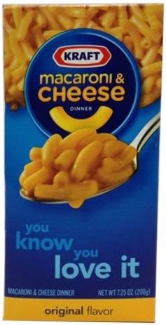 KRAFT MACARONI & CHEESE OIGINAL FLAVOR 206 G. (PACK 3)