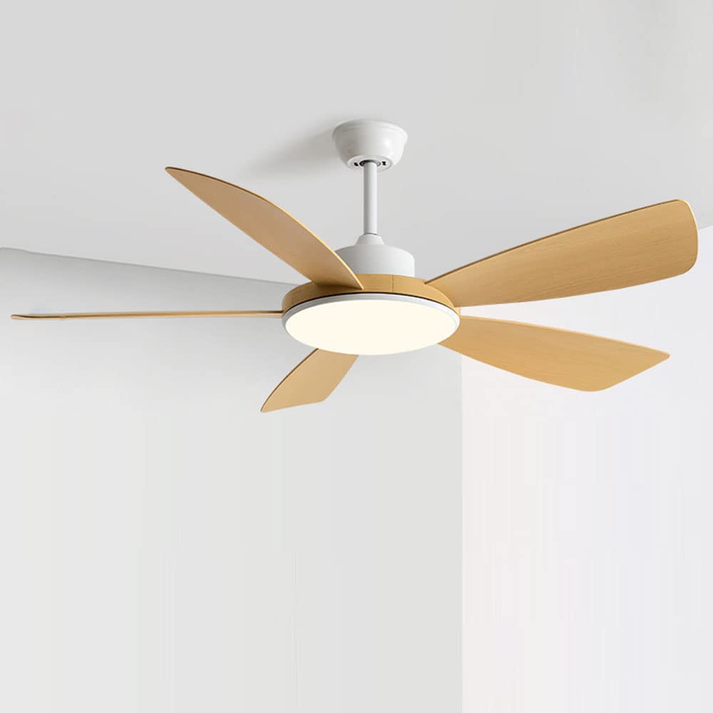 Lumière de plafond nordique ventilateur haut de gamme trois couleurs