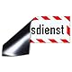LOHOFOL Magnetschild Betriebsdienst | Schild magnetisch | mehrere Größen lieferbar (45 x 15 cm)