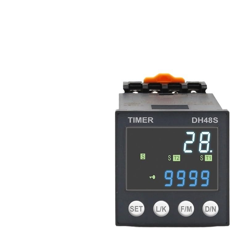 DH48S-2ZH AC220V DH48S Relè temporizzato digitale di precisione Ciclo programmabile con base presa