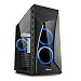 Produktbild Sharkoon NIGHT SHARK Blue PC-Gehäuse Blau