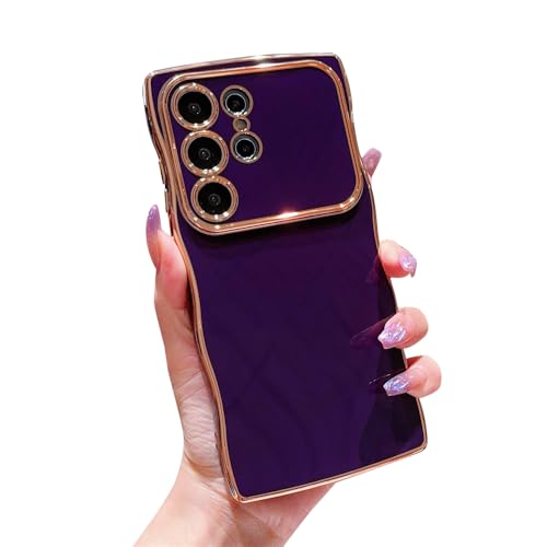 AGENIUS�EFor Galaxy S26 �P�[�X�J�J�o�[�g�� ���b�L TPU �\�t�g�P�[�X �X�g���b�v�� �V���v�� ���� For �M�����N�V�[ S26(�_�[�N�p�[�v��)