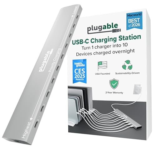 Chargeur pour plusieurs appareils USB C résolvant le manque de prises de bureau