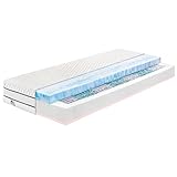 irisette matratzen topper 140x200 Bezug abnehmbar und waschbar bis 60 °C