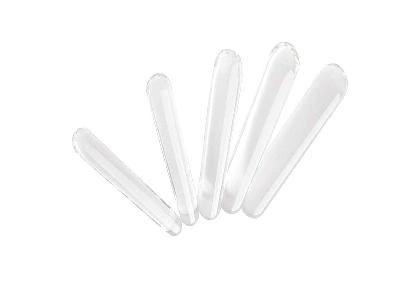 Dildo anale in vetro, lunghezza 23 cm, diametro 5 cm