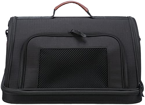 Trixie Airline Tasche Gate, Flugzeug Reisetasche Für Hunde, 28 × 25 × 45 cm, Schwarz - 28906