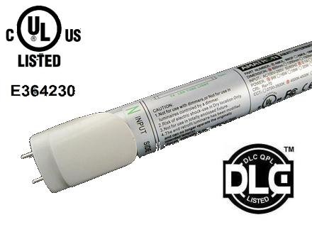 Sales Promotion !!! (4-Pack) AMATRON UL & DLC Listed 4FT T8 LED Tube 100~277Vac by-Pass Ballast 18W 4100K Cool White to Replace 40W Fluorescent Tube