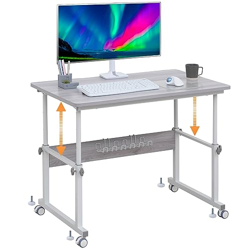 これ一択シリーズ モニターアーム 特殊 対応 人間工学 昇降デスク 高さ 44-78cm パソコンデスク ゲーミングデスク ロータイプ 幅100×奥行60cm 昇降式 ローデスク 調節 調整 キャスター付き アッシュグレーZD-10060S1_AG
