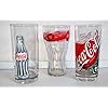 Glas / Coca-Cola / Cola glazen / Original / verzamelglas / 3 x 0,3 liter / Retro / Vintage / Fanta