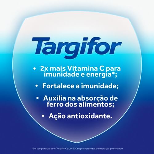 Targifor C Vitamina C e Arginina 16 comprimidos efervescentes