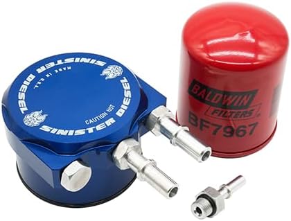Sinister Diesel Fuel Filter Conversion Kit for 20112024 Ford Powerstroke 6.7L | Replaces Weak Plastic Filter Housing, Boosts Reliability & Durability | SD-FFCV-6.7