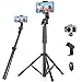 JOILCAN Trépied Smartphone, 178cm Extensible Trépied de Téléphone avec Télécommandeet Support pour Téléphone Portable, Selfie Stick Trépied Compatible avec iPhone Samsung Phones et Appareil Photo