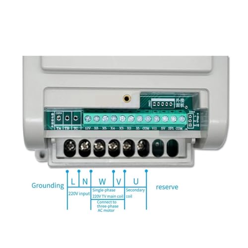 AT1-0750X AC 220V 0.75kW Variable Frequency Drive VFD Speed Controller Inverter Single Phrase Adjustable Frequency Motor Drive(AT1-0450X)