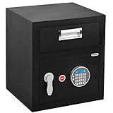 ANSLOCK Digital Security Home Safe-1.6 Cubic Feet, Keypad Depository Safe,Drop Slot Safes Security S