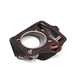 Sourcingmap® 10pz 52 mm Foro DMR Flexible motociclo testa cilindro Kit Guarnizioni per cd110