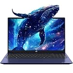 NIMO 15.6" Laptop-Computer, Win 11 Home, 16GB RAM 1TB SSD, Intel N100 CPU, Full HD, Wi-Fi 6, Fingerprint, 65W PD, Backlit keyboard, Slim Lightweight Notebook for Study, Work, Home, Blue