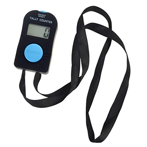 TopTie 2 PCS Electronic Counters, Digital Tally Counter with Lanyard, Add & Subtract Manual Clicker
