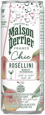 （07:30時点） Maison Perrier(メゾンペリエ) シック ロゼリーニ 缶 250ml×24本 (ノンアルコール カクテル)