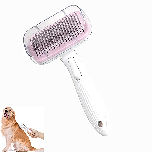 Ygapuzi Cepillo de aseo para mascotas autolimpiante Cover