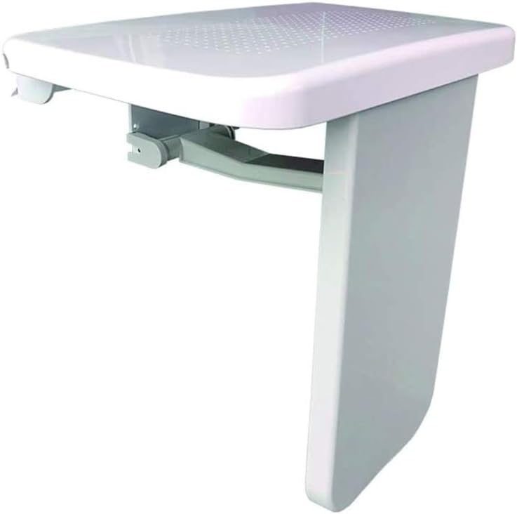 Foldable seat Shower Stool Conforms to The Standard 400 lb Capacity Foldable Wall-Mounted Modern Medical Folding Bathroom Stool Chair