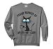 Funny Sarcastic Black Cat Meme We Do Not Care Club WDNC Cat Comfort Colors Adult Sweatshirt