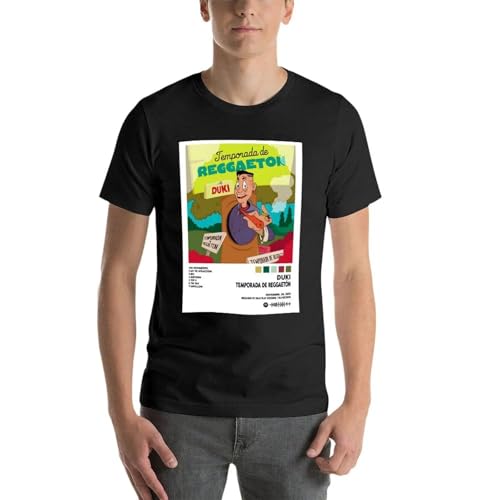 weUGHe2ND3 DUKI-Temporada-DE-Reggaeton-T-Shirt-Sports-Fans-Aesthetics