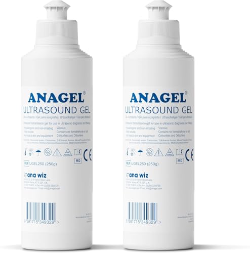Anagel 250ml Ultrasound Gel Pack of 2