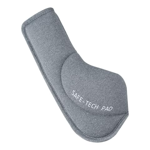 Innokids Auto Seat Belt Pad, Kids Seatbelt Shoulder Pad, Car Seat Belt Cover Pad for Resting Kid’s Head and Snoozing, Car Accessories for Girls and Boys (Grey) Cover