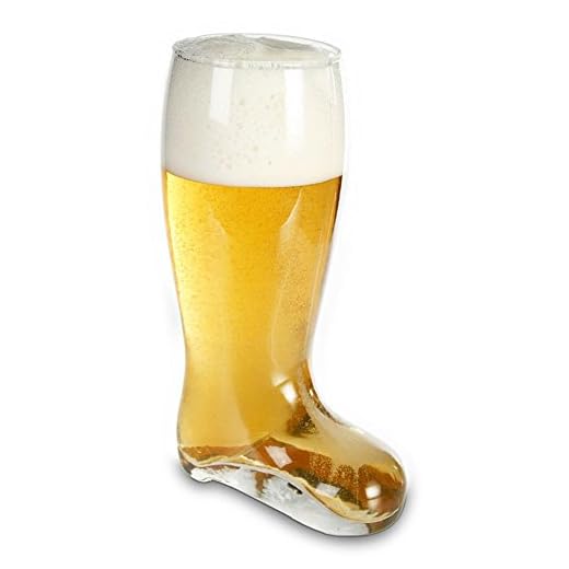 Vaso de cerveza diseño bota (tamaño XL)