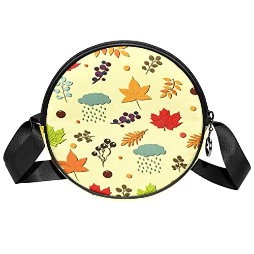 suojapuku] 女性用クロスボディバッグ、雪の結晶とメリークリスマス