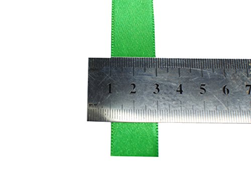 Jesep 16 Rolls 400 Yards Solid Satin Fabric Ribbon Multi-Color Packing For Gift Package Wrapping Hair Bow Clips Accessories, Crafting, Sewing, Wedding, Decorator, Etc (7/8" 20Mm) #TOP2
