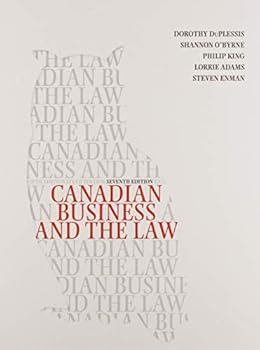 Hardcover Canadian Business and the Law Book