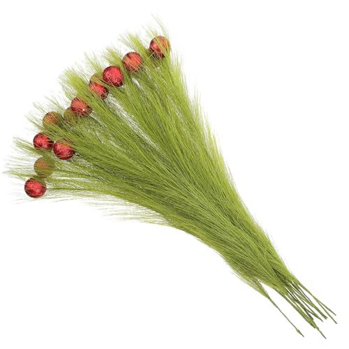 Hierba de pampa artificial BAZEITFLOW, 16 piezas de plumero pequeño para jarrones 2