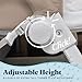 Baby Delight Beside Me™ Dreamer Bassinet | Bedside Sleeper & Baby Bassinet | 8-Position Height Adjustment | 100% GOTS Certified Organic Cotton Fabric | Organic Mocha