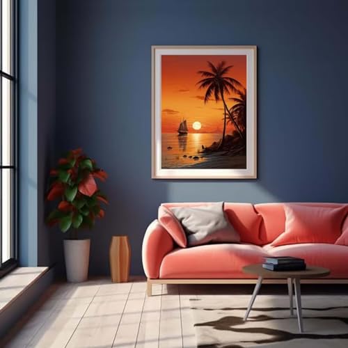 Peinture diamant 5D grand format 70x90cm aux strass cristal brillants L46