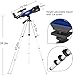 Telescopio Astronómico para niños principiantes, 70/360 con ampliación ampliación de 51- 128x....