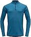 Produktbild Devold Herren Breeze Merino 150 Zip Neck T-Shirt, Blau gemischt, L