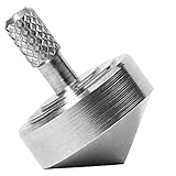 Ein einfaches Mini-Metall-Spinnen, die Menschen tauchen in der Art der Drehung macht das tut zu stoppen scheint, rotatin