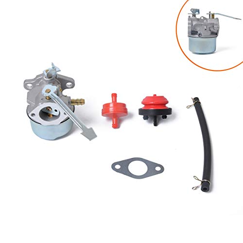 XIEQUN Carburetor-Tecums carburetor 632552/640086 lawn mower carburetor set (Color : Silver)