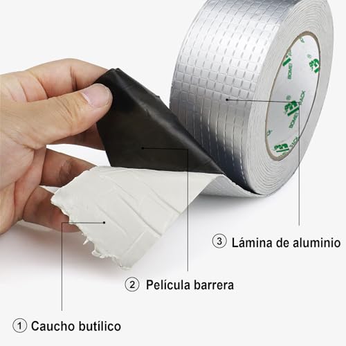 Cinta adhesiva de aluminio 27 Imagen adicional