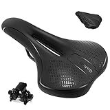 [1 Jahr Service] Wenn Sie nicht wissen, ob unser Fahrradsattel für Ihr Fahrrad geeignet ist, oder wenn Sie mit diesem Kauf nicht zufrieden sind, kontaktieren Sie uns bitte. Wir verpflichten uns, jedem Käufer 100% Zufriedenheit zu bieten.